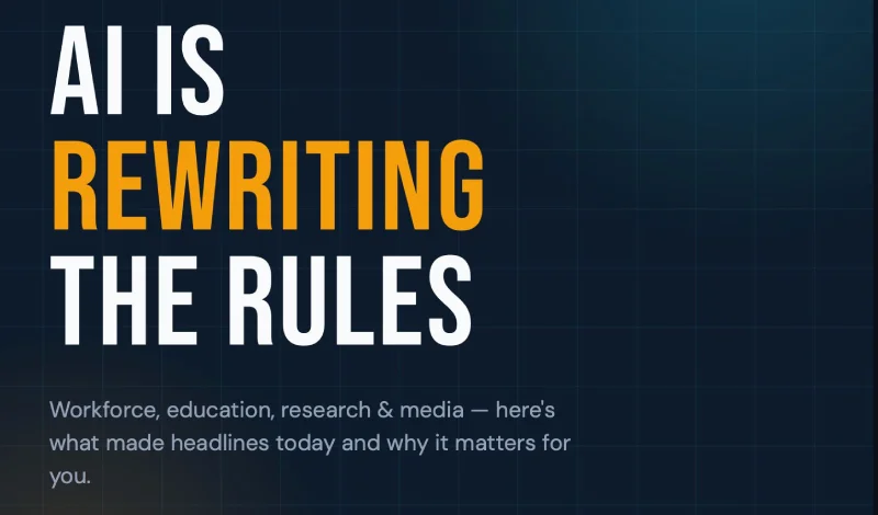 AI is Rewriting the Rules